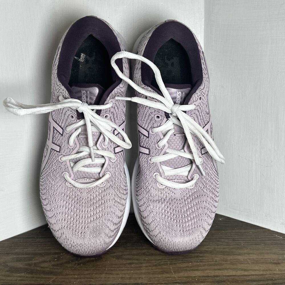 Asics Gel Cumulus 24 Women's Sz 8.5 Running Shoes Plum Purple Athletic Sneakers - Picture 2 of 7